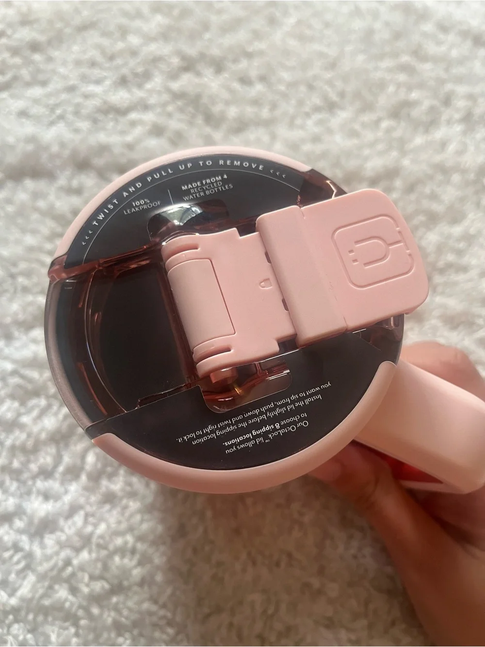 BrüMate Pink Cherry Insulated Travel Mug